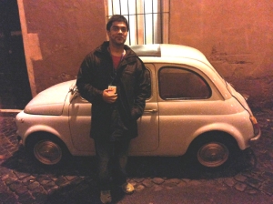 Ananth V in ROME by Night